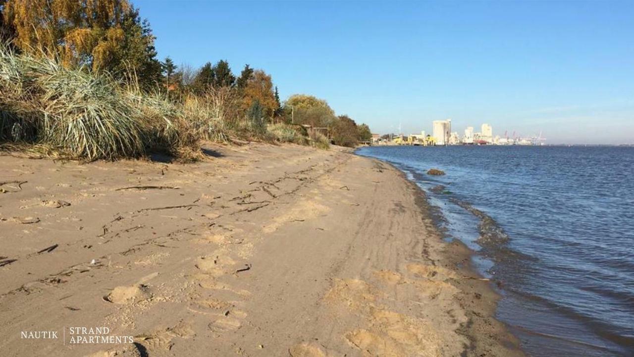 Nautik Strandapartments Luxuswohnung Atlantik Brake  Buitenkant foto